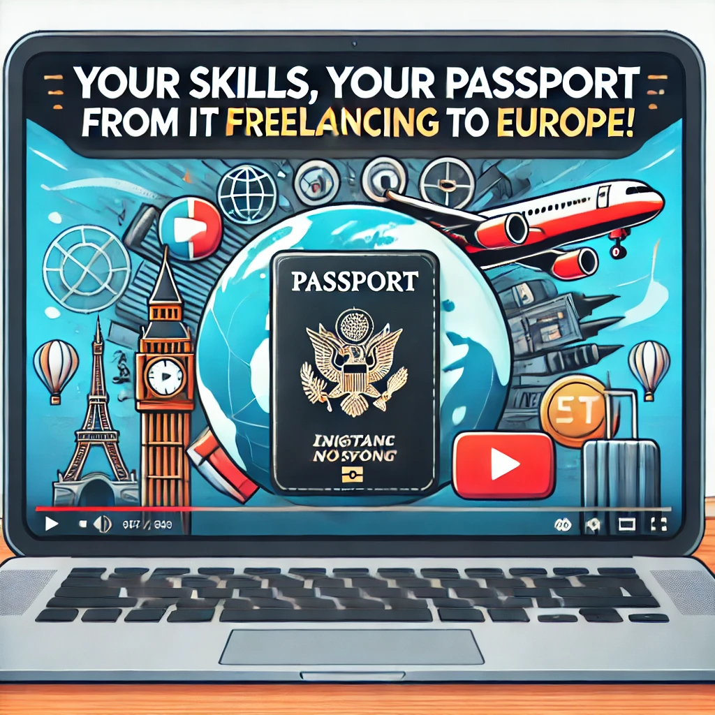 আপনার স্কিল, আপনার পাসপোর্ট: আইটি ফ্রিল্যান্সিং থেকে ইউরোপ!