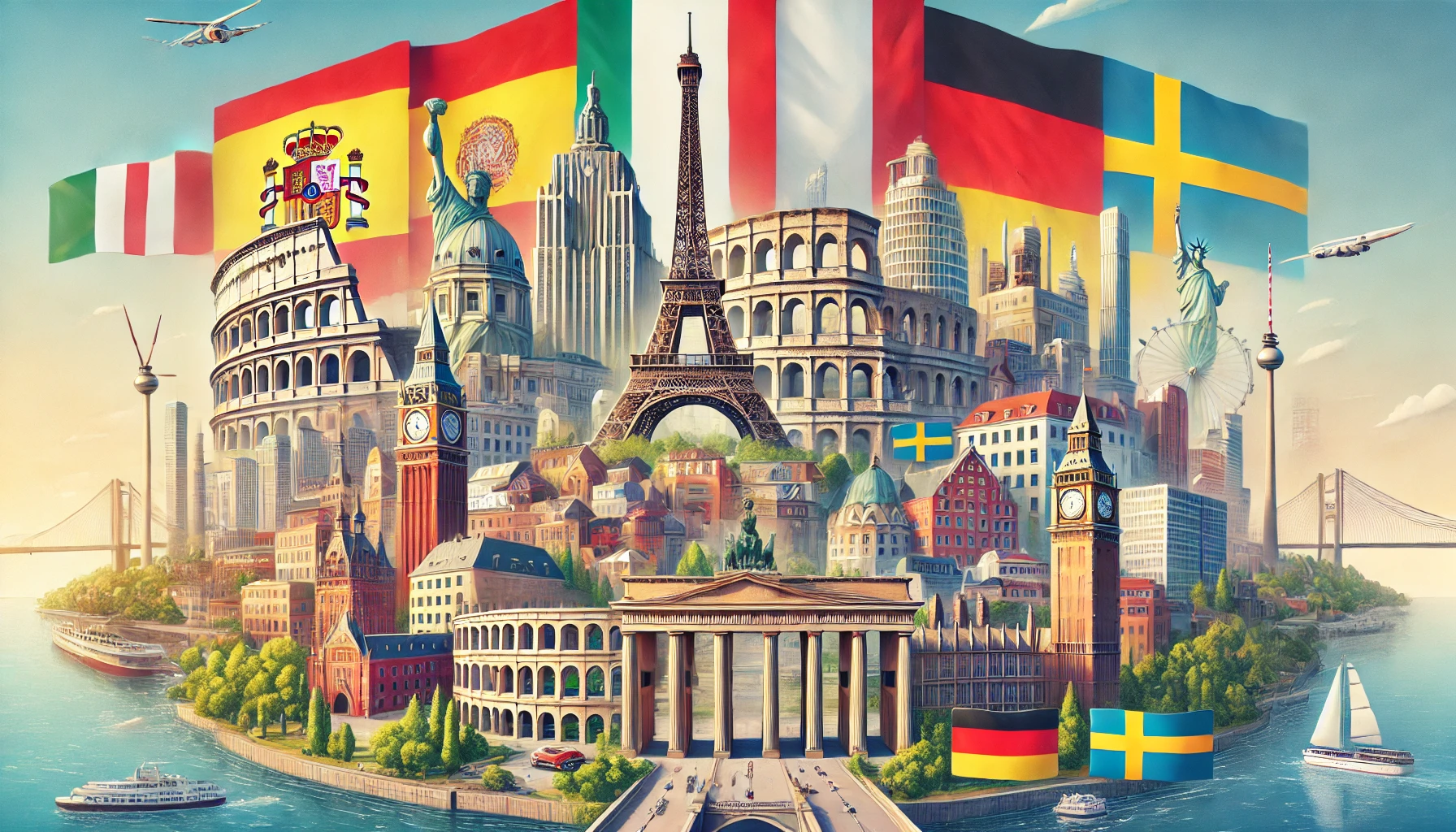 স্পেন, ফ্রান্স, ইতালি, জার্মানি ও সুইডেন: কোথায় বসবাসের জন্য সেরা?